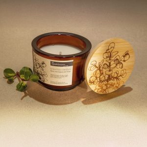 Spekboom's Scented Candle with Bamboo Lid